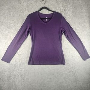 Segments Top Womens M Purple Merino Wool Base Layer Thermal Performance Outdoors